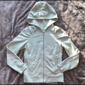 Lululemon mint green scuba hoodie size 4
